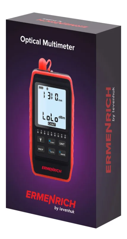 Multímetro óptico Ermenrich NetGeeks NU20