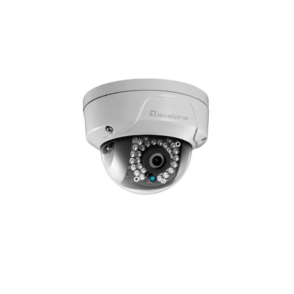 Camara ip level one no wifi domo exterior 3840x2160 4k ir led solo alimentacion poe