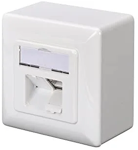 Digitus Caja Datenanschlussdose CAT5e AP, blanco