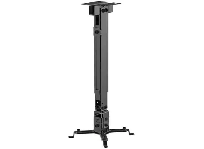 Link Accessori LKBR04 montaje para projector Pared/techo Negro - Soporte (430 - 650 mm, -8 - 8°, -15 - 15°, 237 mm, 203 mm, 650 mm)