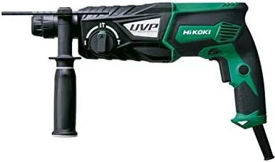 Hikoki DH28PCY2WSZ taladro 1100 RPM SDS Plus 3 kg Negro, Verde