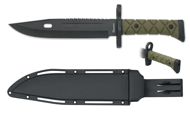 Cuchillo Táctico Albainox Verde-negro