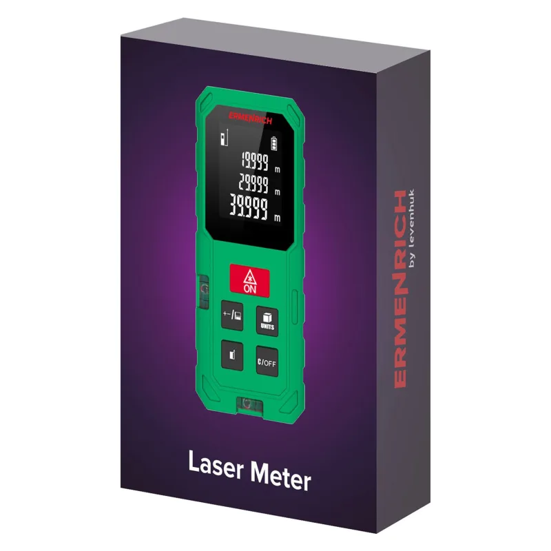 Medidor láser Ermenrich Reel PLUS GS100