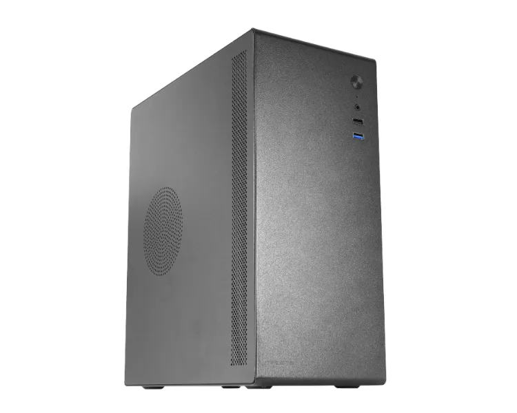 Tacens NOVAX550BR, Caja PC Micro-ATX + Fuente Alimentación 550W 80Plus Bronce 230V, Diseño Totalmente Metálico, 1x Ventilador Trasero 80mm, Minitorre con Amplia Capacidad Interna, Negro