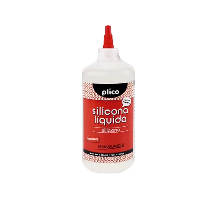 Plico 13357 Silicona, Liquida Bote de, 500 ml