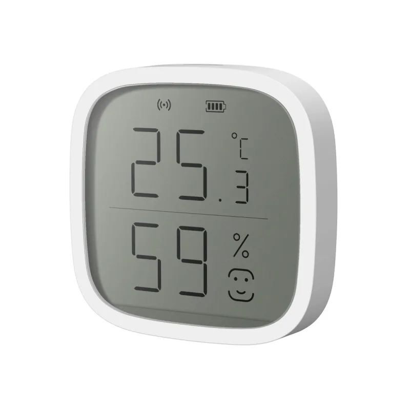 Extralink Smart Life Temperature and Humidity Sensor, Medidor temperatura y humedad Smart Home, termometro higrometro wifi se conecta a Extralink Smart Gateway, termometro higrometro digital interior
