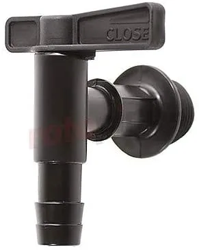 Accesorio para tanque de agua - grifo CANTAP , dimensiones (mm) 150x40x160, color Negro