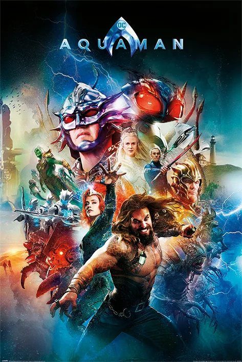 DC Comics Póster Aquaman, Maxi