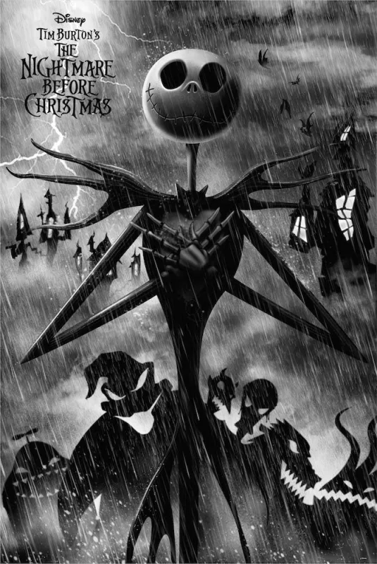 Grupo Erik ERIK - POSTER DISNEY NIGHTMARE BEFORE CHRISTMAS JACK SKELLINGTON