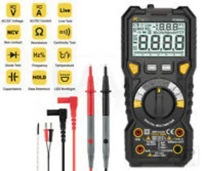 Multimetro Digital 1000vdc 750vac 10a/ac-dc True Rms Pcwork Pcw02a