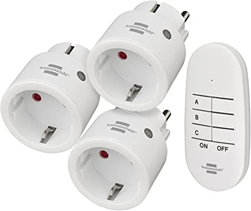 Brennenstuhl 1507070 adaptador de enchufe eléctrico Blanco