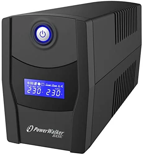 PowerWalker VI 1000 STL sistema de alimentación ininterrumpida (UPS) Línea interactiva 1 kVA 600 W 2 salidas AC