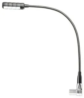 Lampara Flexo Led Para Atril Sled-1 Xlr4 Acodado Sled1ultraxlr4ac