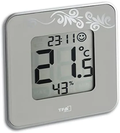 TFA-Dostmann 30.5021.02 estación meteorológica digital Blanco