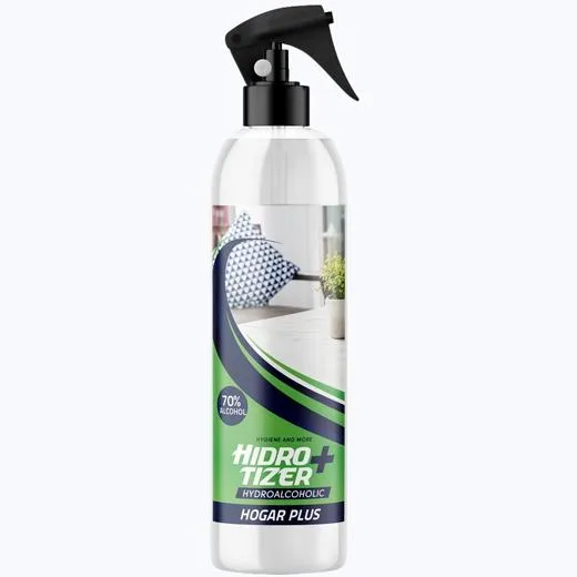 Hidrotizer plus hogar solución hidroalcohólica limpieza profunda spray 1l