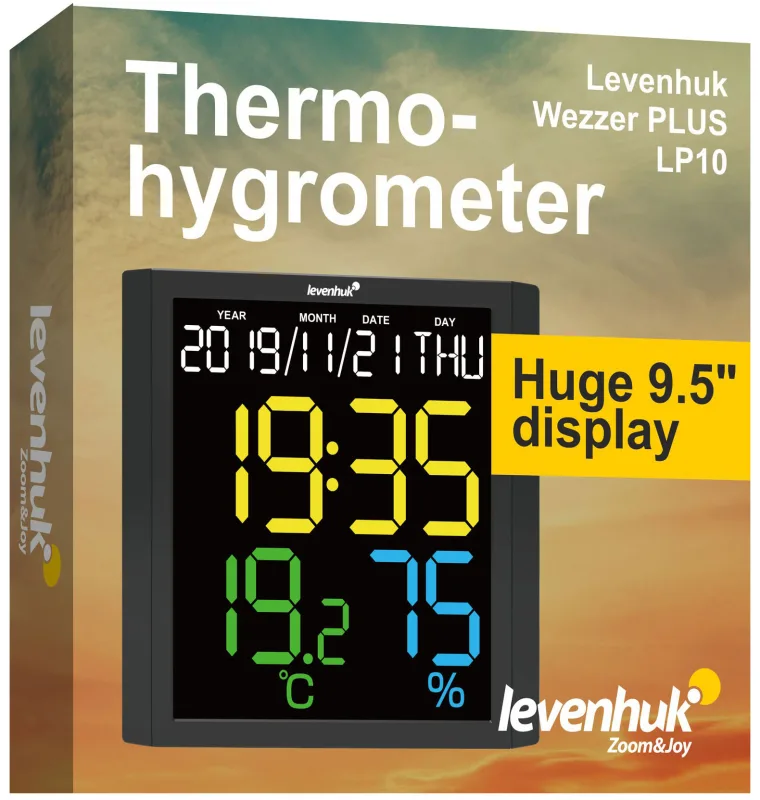 Termohigrómetro Levenhuk Wezzer PLUS LP10