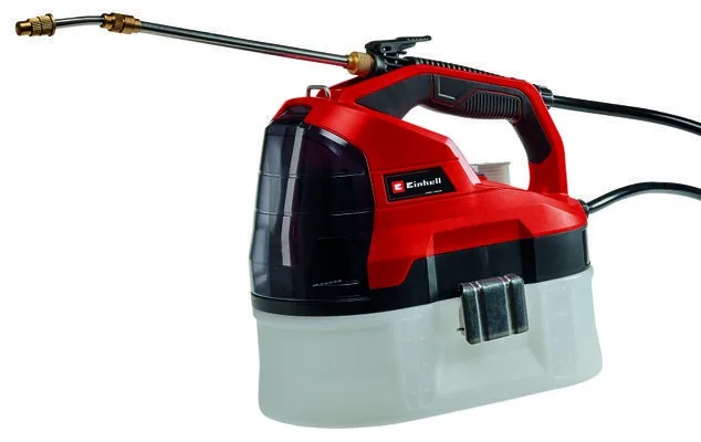 Einhell Pulverizador a presión a batería - GE-WS 18/35 Li-Solo PXC. Bomba automática para productos fitosanitarios/fertilizantes, depósito transparente, se entrega sin batería ni cargador