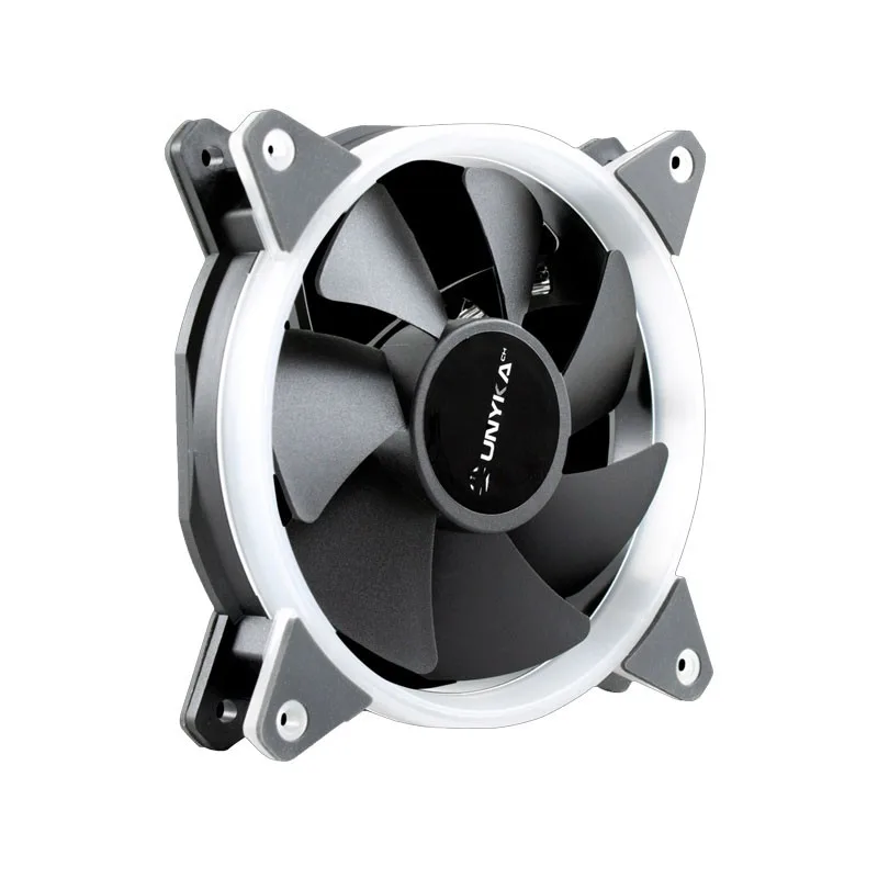 UNYKAch Candy 20 Carcasa del ordenador Ventilador 12 cm Negro