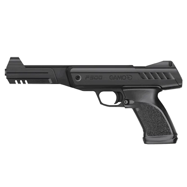 Pistola de aire comprimido P-900 Gamo, tiro único, alza ajustable, diseño ergonómico Calibre 4.5 mm, 2,7 julios potencia