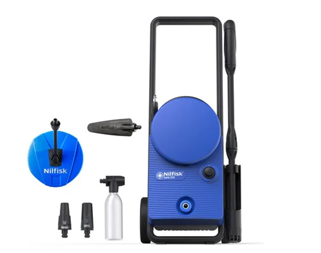 Nilfisk Core 125-5 PCA EU Limpiadora de alta presión o Hidrolimpiadora Vertical Eléctrico 438 l/h 1,4 W Azul