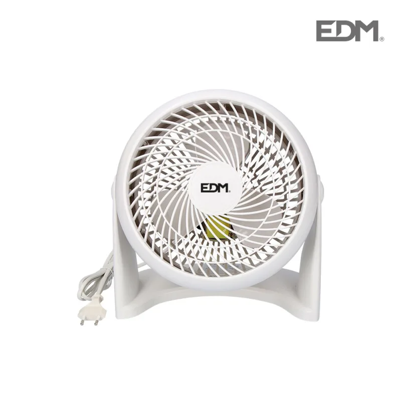 Ventilador 2 en 1 (suelo y pared) blanco potencia: 50w aspas: ø18cm 26,5x15,5x27,7cm edm