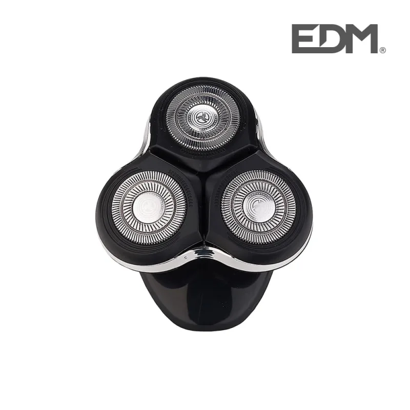 Edm 07598 Recambio de Cuchillas de Afeitadora Ref. 07597, Gris