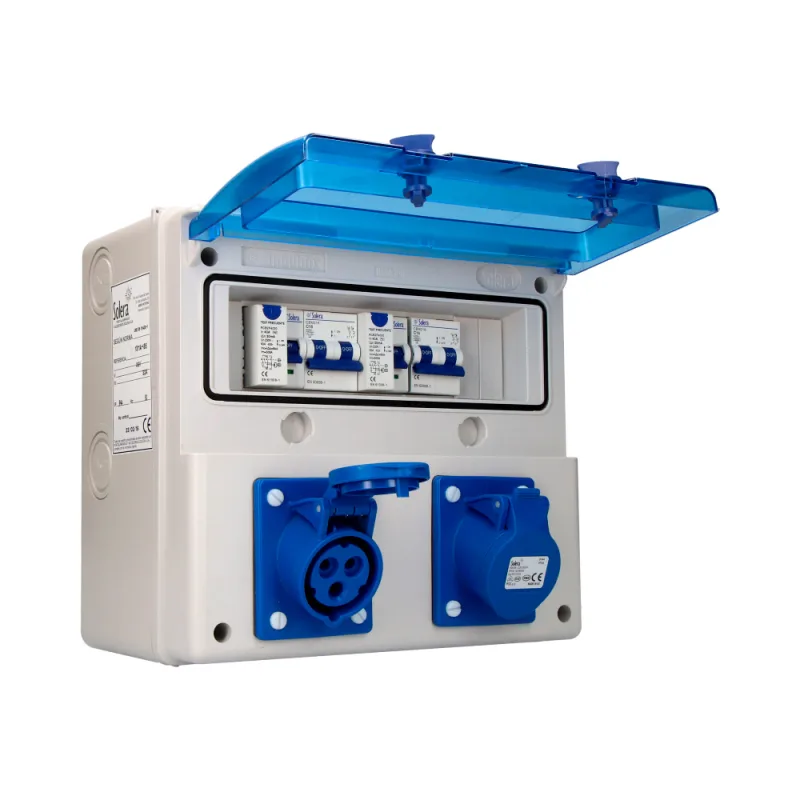 Solera 41230 Cuadro con Bases, Cableado y Protecciones Solera, Varios Colores