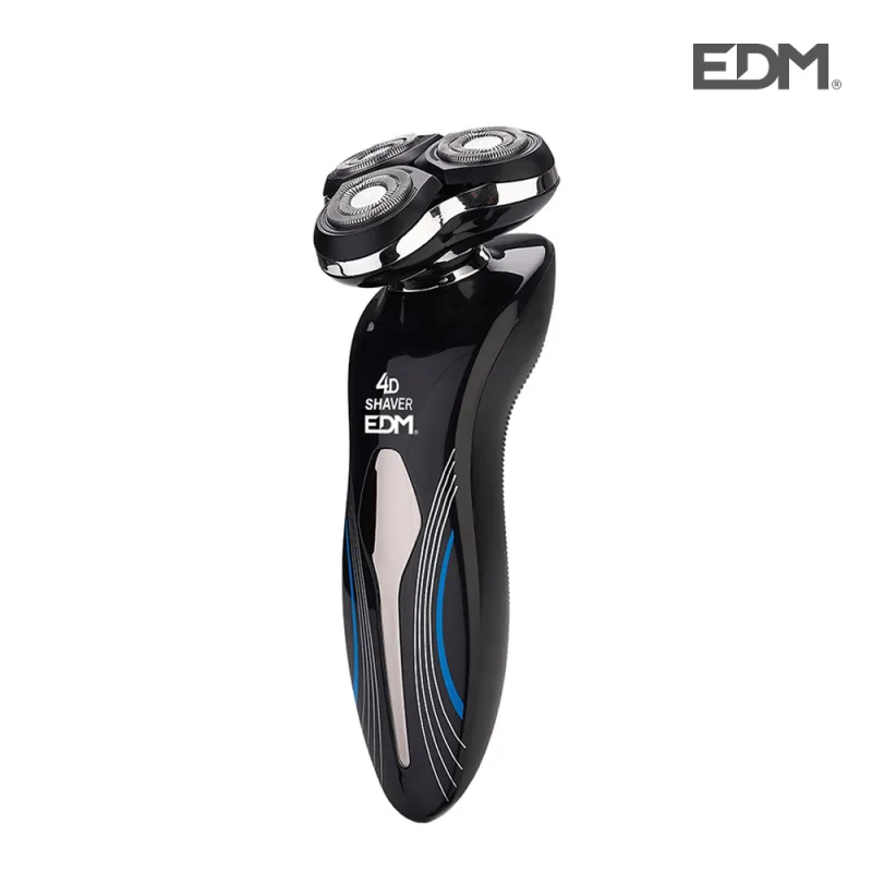 Afeitadora electrica recargable 4,6x4,5x17,6cm edm