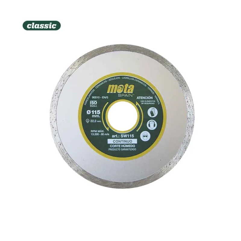 Edp 39660 Disco Diam Liso Humedo Clp18 Sw115-P, 115 mm