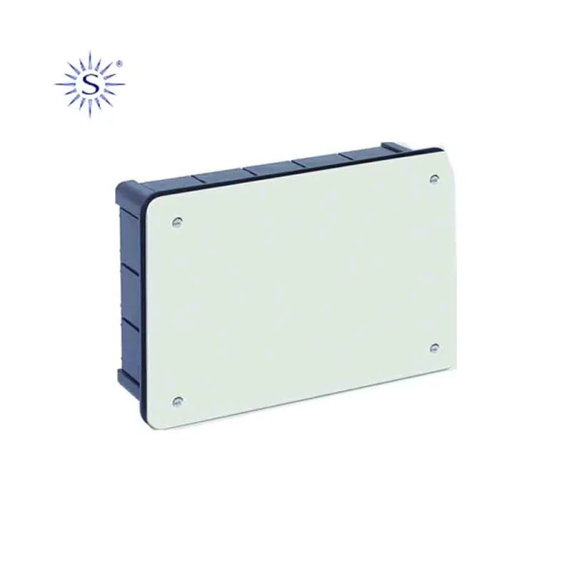 Edp Caja Rectangular con Tornillos Retractilado, 300 x 200 x 60 mm