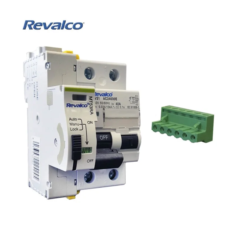 Interruptor diferencial 2p 40a 30ma ac c/reconexion automatica con 3 tiempos de rearme 10/60/300 segundos