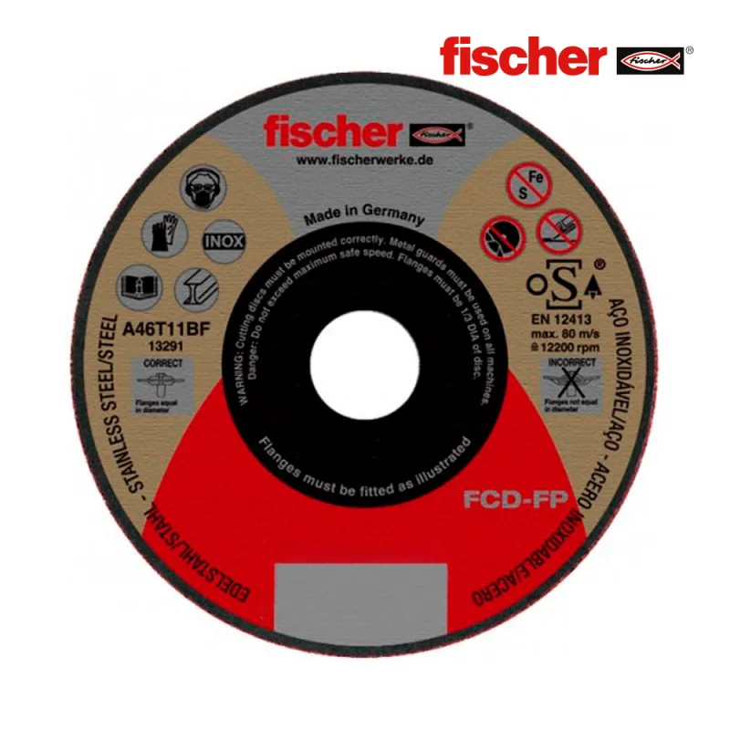 fischer - Disco Fcd-Fp 115X1X22,23 Plus/ (Retractil de 1 Uds), 531709