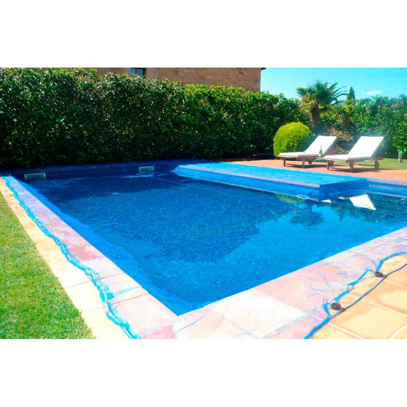 Fun & Go 81036 Malla para Piscina Leaf Pool Cover, Multicolor, 5x9 m