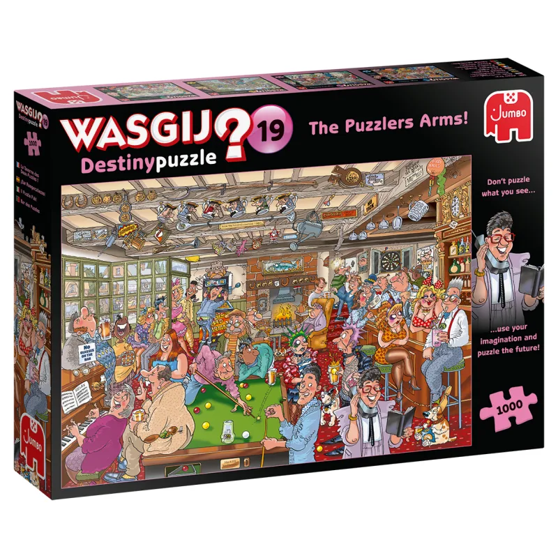 Wasgij Destiny 19 1000 pcs Puzzle rompecabezas 1000 pieza(s) Cómics