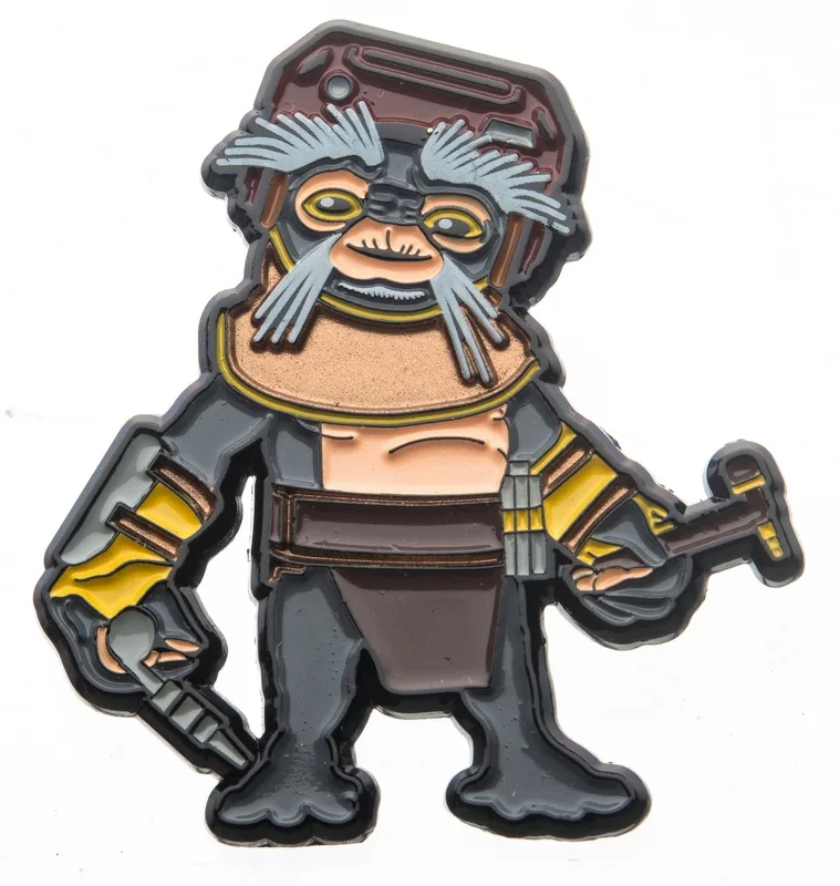 SalesOne Pin Star Wars Babu Frik - Pin Babu Frik - Star Wars regalos - Star Wars Accesorios, Star Wars merchandising oficial