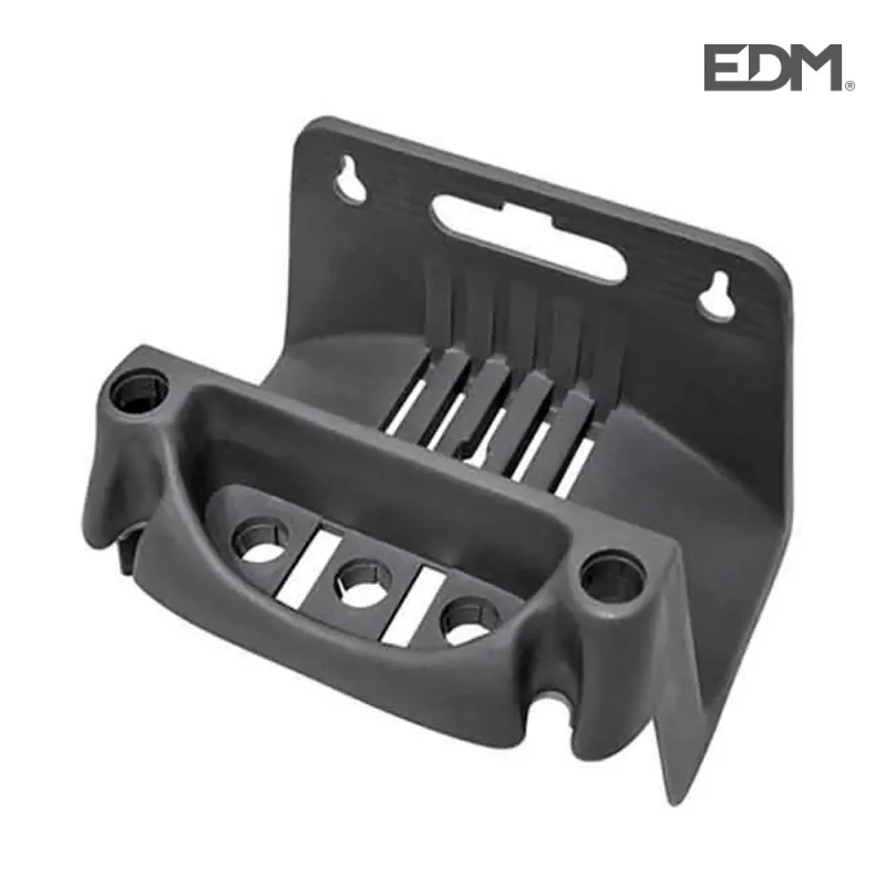 Portamangueras mural plastico 24x15x17cm edm