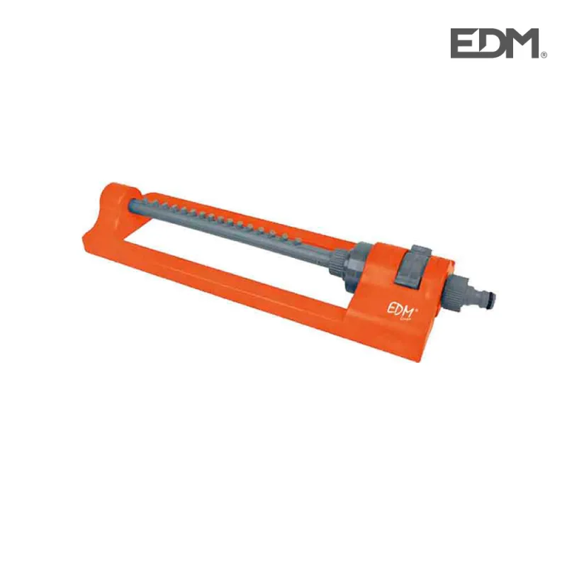 EDM 74689 Aspersor Oscilante Regulable, Varios Colores, 25 M