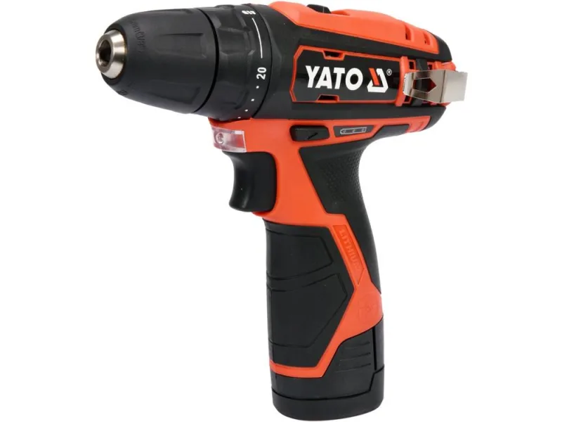Yato YT-82901 destornillador eléctrico y llave de impacto 1300 RPM Negro, Rojo