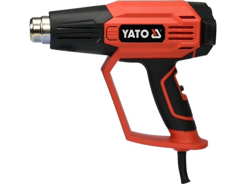 Yato YT-82296 pistola de calor Pistola de aire caliente 500 l/min 650 °C 1600 W Negro, Naranja