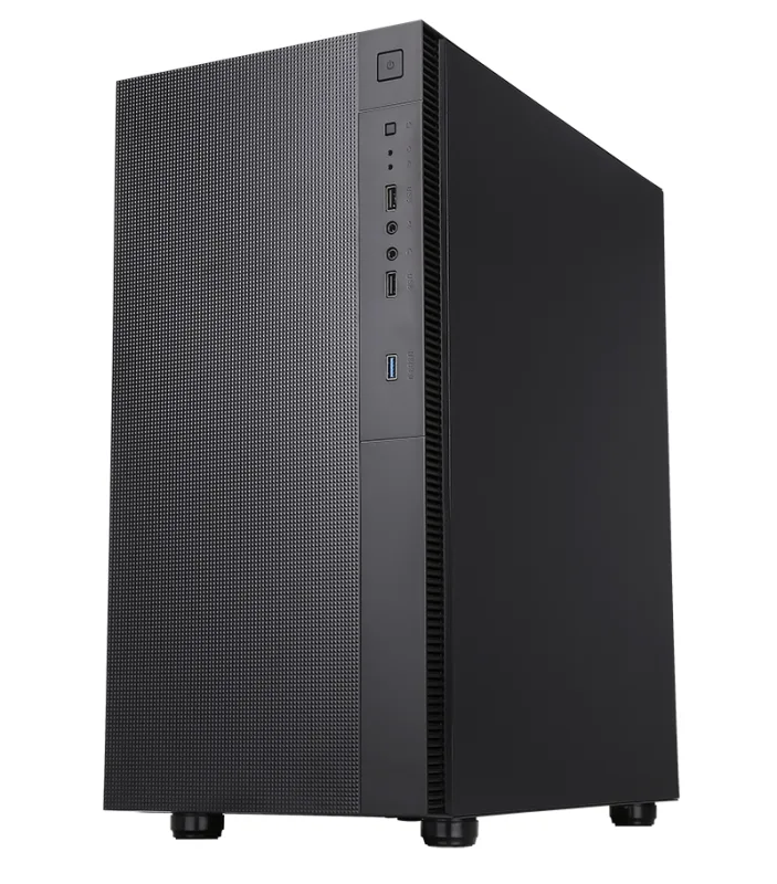 Caja SYLENT 03N - Silent Middle Tower, USB3, Ventilador 3x12cm, Remache. fonoassorbente