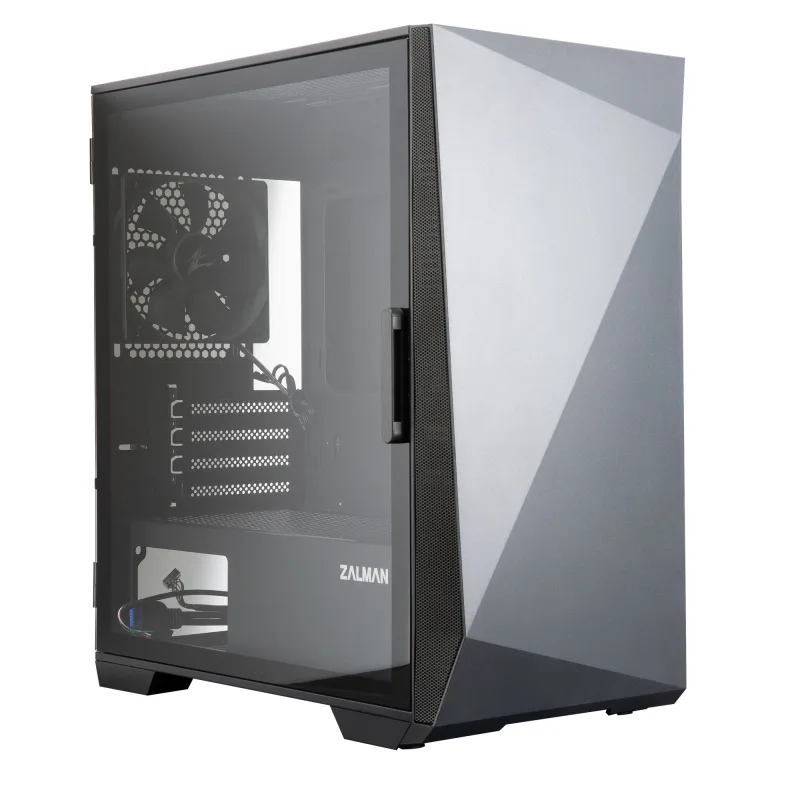 Zalman Z1 ICEBERG BLACK carcasa de ordenador Mini Tower Negro