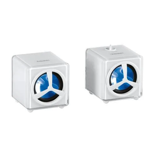 Zignum SPK-ZG-2005U-W altavoz Blanco Alámbrico 1,2 W