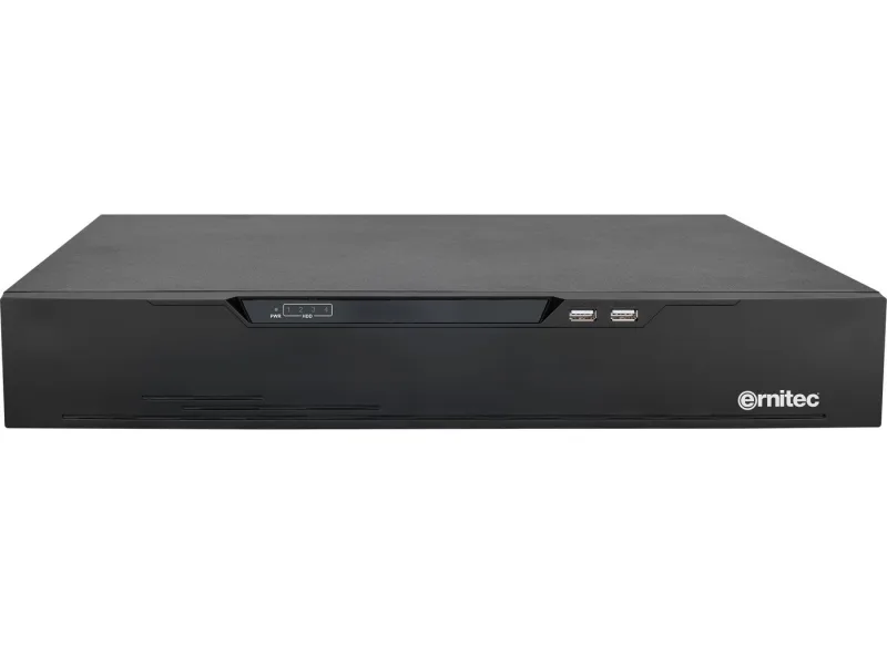 Ernitec 0070-10405 Grabadore de vídeo en red (NVR) Negro