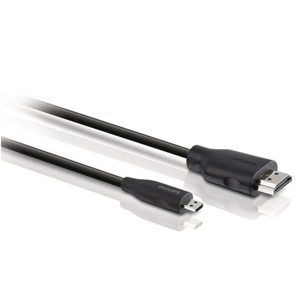 Philips SWV2462W/10 - Cable HDMI (1.5 metros), negro