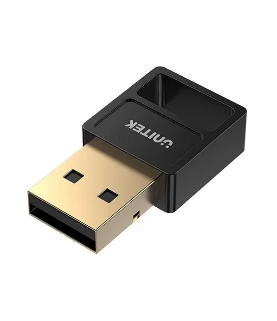 Unitek adaptador bluetooth 5.3 ble usb-a negro