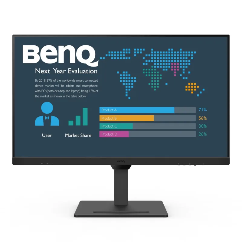 BenQ 9H.LM5LJ.LBE pantalla para PC 60,5 cm (23.8") 1920 x 1080 Pixeles Full HD Negro