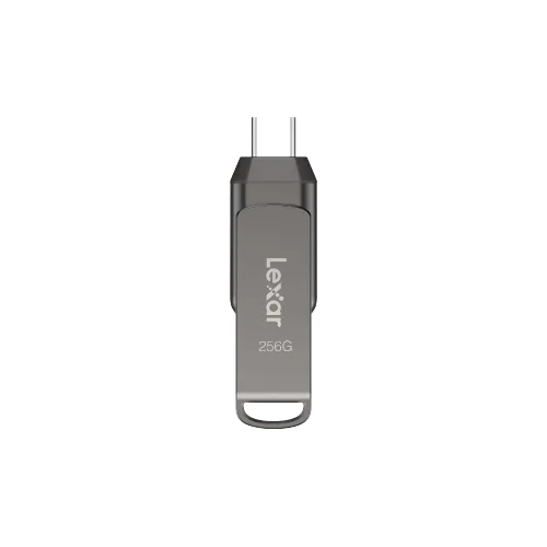 Lexar JumpDrive LJDD400256G-BNQNG unidad flash USB 256 GB USB Tipo C 3.2 Gen 1 (3.1 Gen 1) Gris