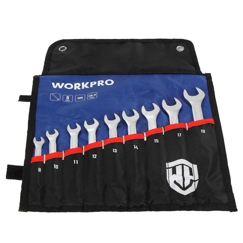WORKPRO Juego de llaves combinadas (9 piezas)