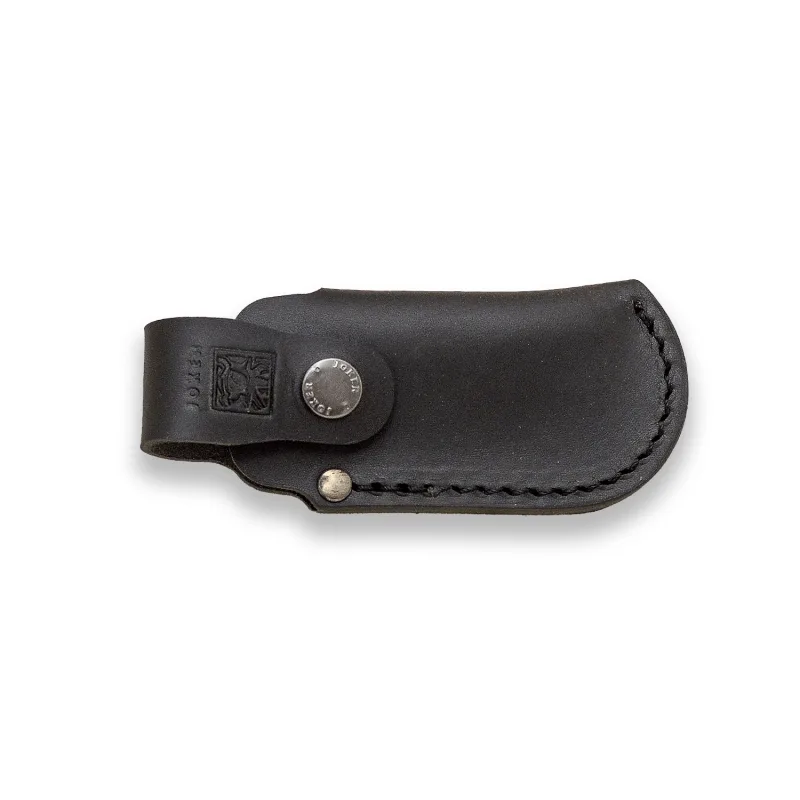Funda de cuero Joker FB14 para navaja, color negro, tamaño 40 x 118 mm