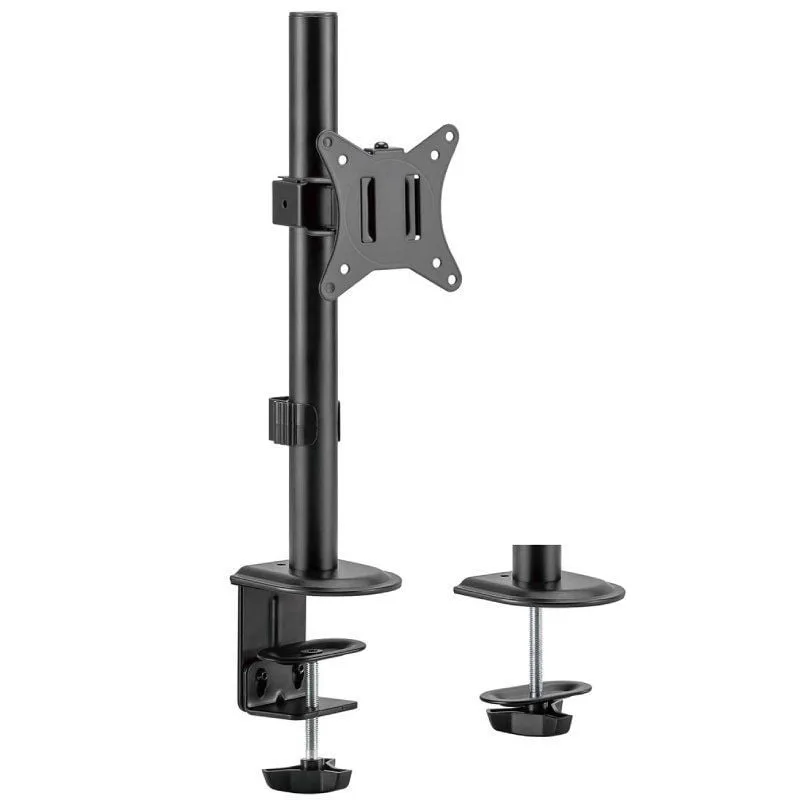 AISENS - DT32TSR-227 - Soporte de Mesa Eco Giratorio e Inclinable para Monitor/TV 9Kg de 17-32, Negro